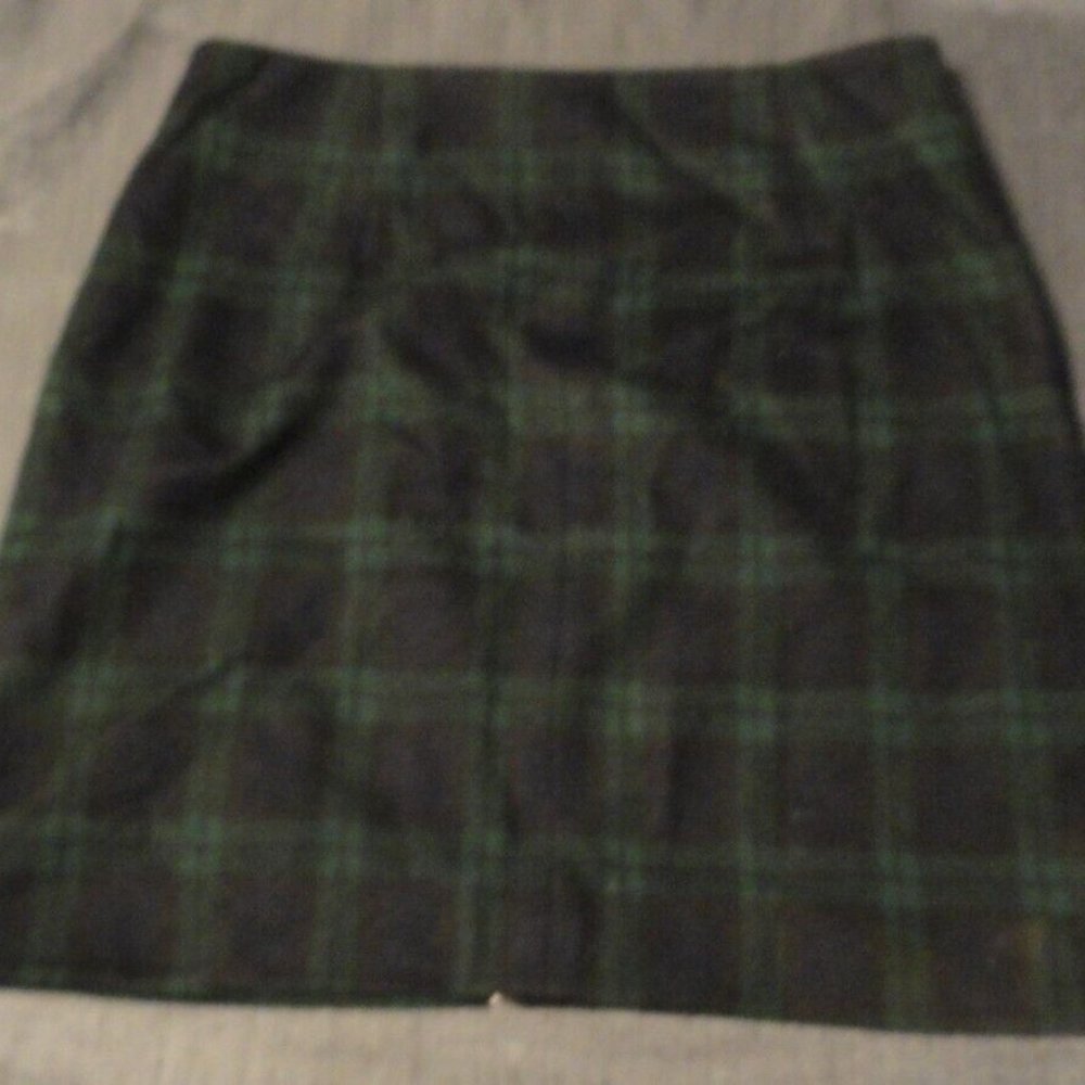 sz0 28x15 MADEWELL PLAD DESIGNER SEXY COSPLAY MINI SKIRT w/POCKETS SV 1459